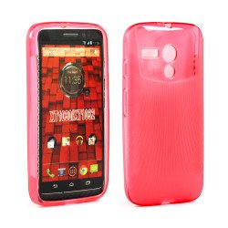 Motorola Moto G TPU Gel Case (Red)